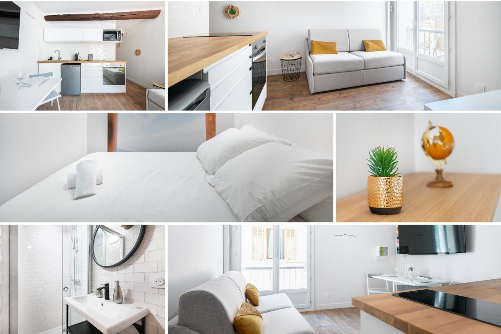 Lou Baou - Calme - Lumineux - Wifi Apartment Gardanne Phòng bức ảnh