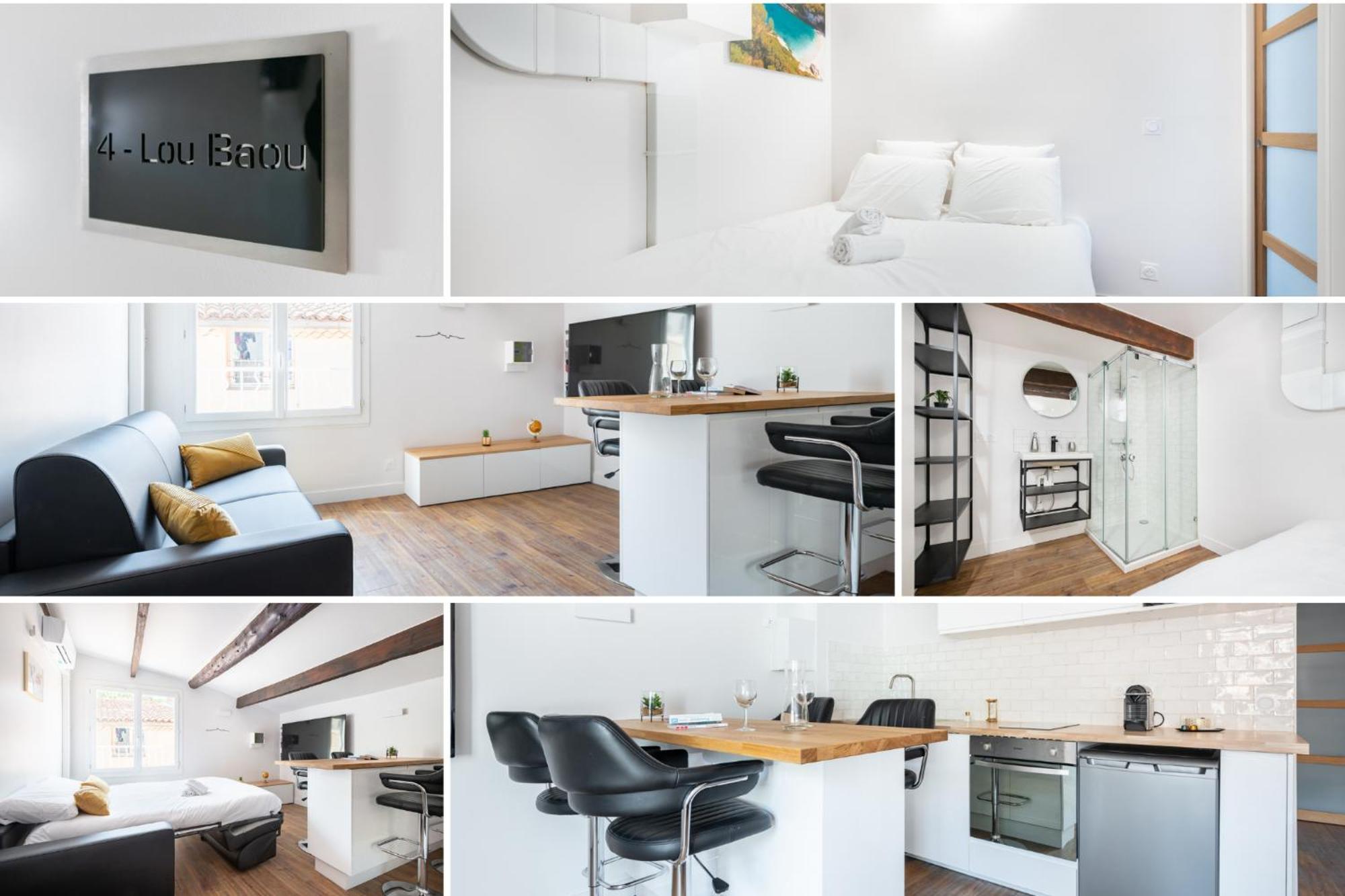 Lou Baou - Calme - Lumineux - Wifi Apartment Gardanne Phòng bức ảnh