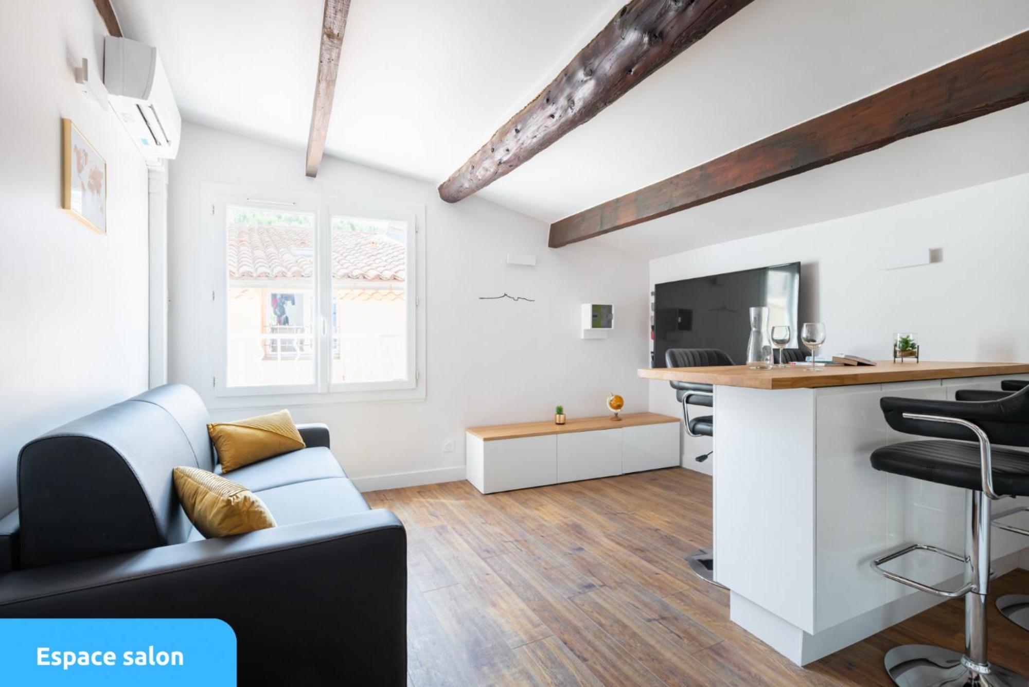 Lou Baou - Calme - Lumineux - Wifi Apartment Gardanne Ngoại thất bức ảnh